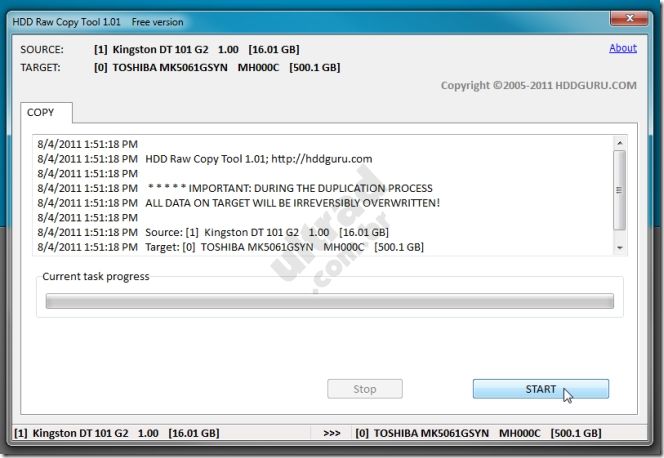 hdd raw copy tool instructions